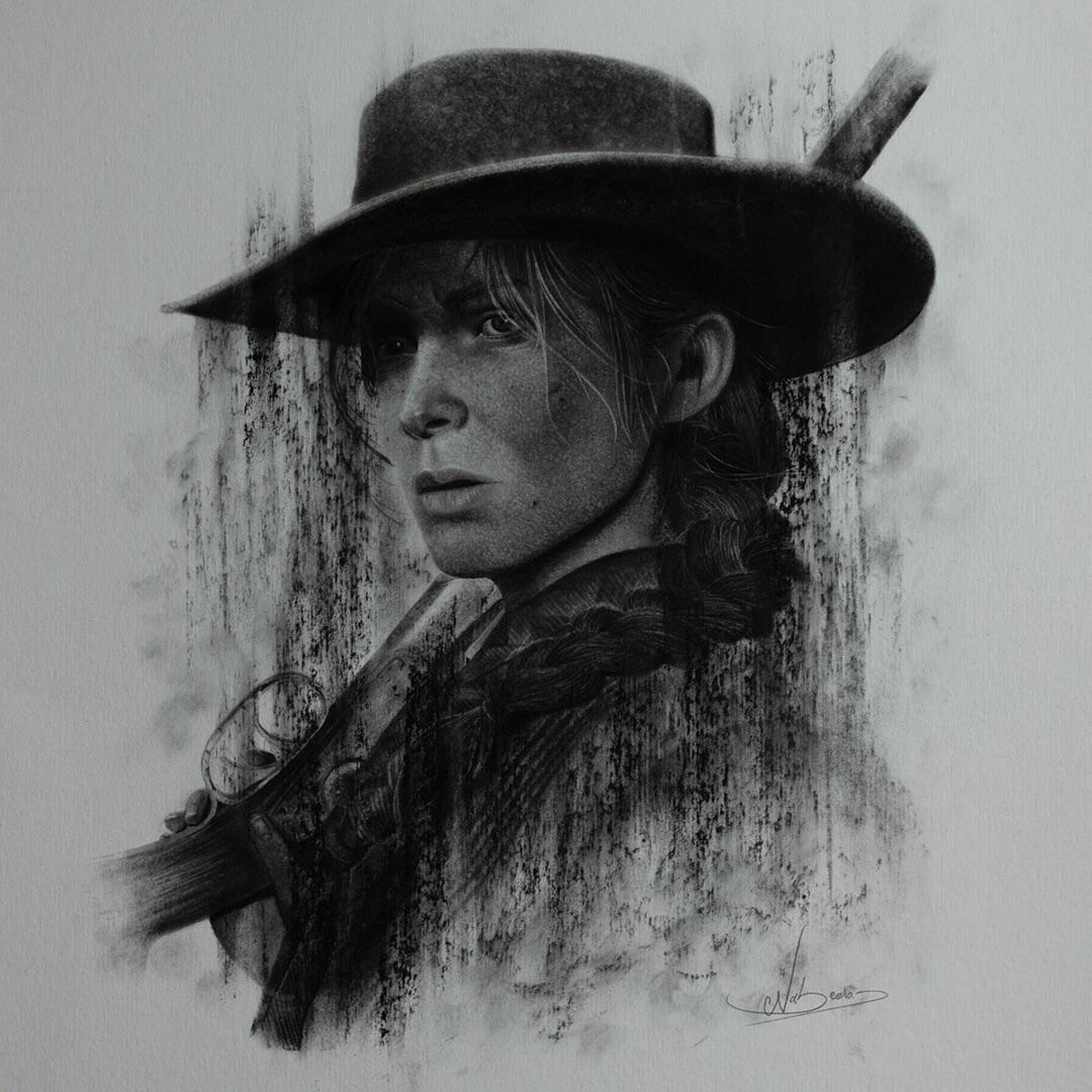 Mükemmel bir Sadie Adler çizimi 🖌️ (NabeelaTheArtist)