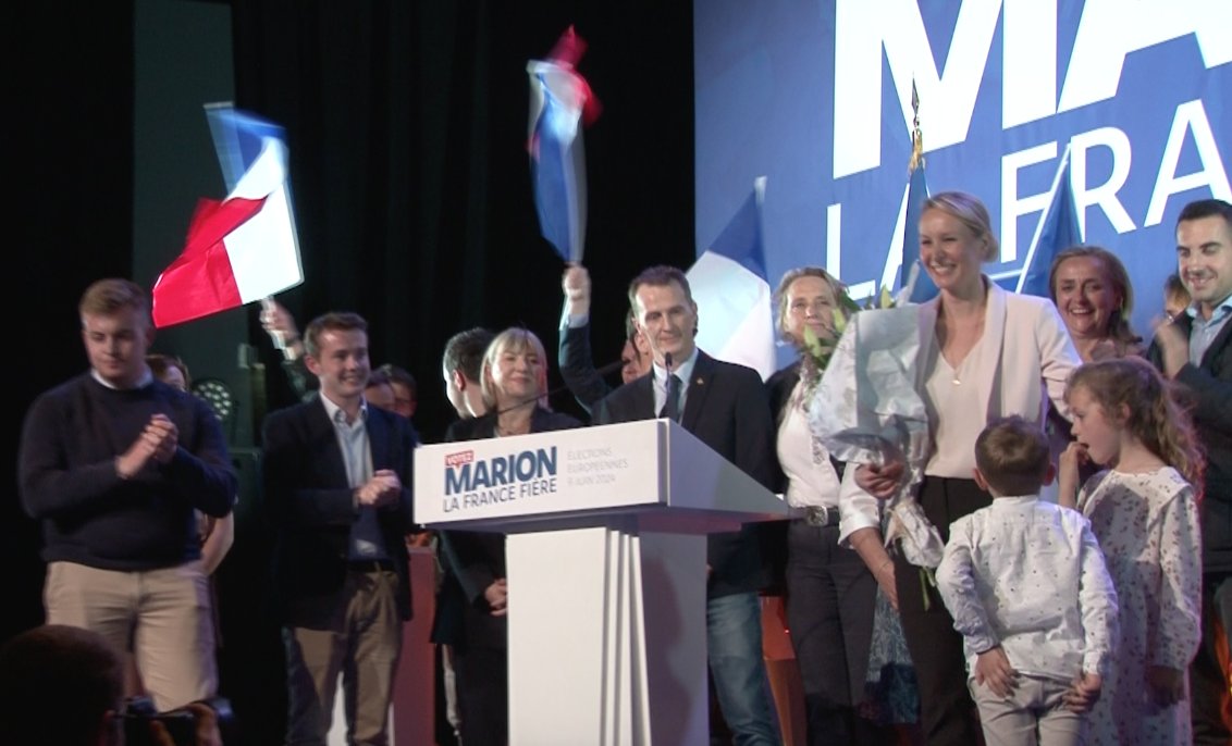 Une @MarionMarechal grandiose, déterminée et mobilisatrice pour entrainer les bordelais vers une autre union européenne, dont la France sera toujours la priorité!

#AvecMarion
#LaFranceFière
