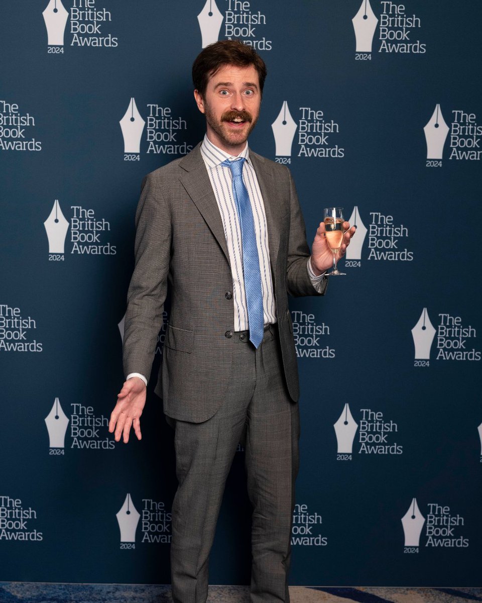 Winner of Book of the Year: Non-Fiction Lifestyle & Illustrated and Overall Book of the Year @gregkarber joined us on the #Nibbies carpet 🪩 Find out more about The #BritishBookAwards 👉thebookseller.com/awards/the-bri…