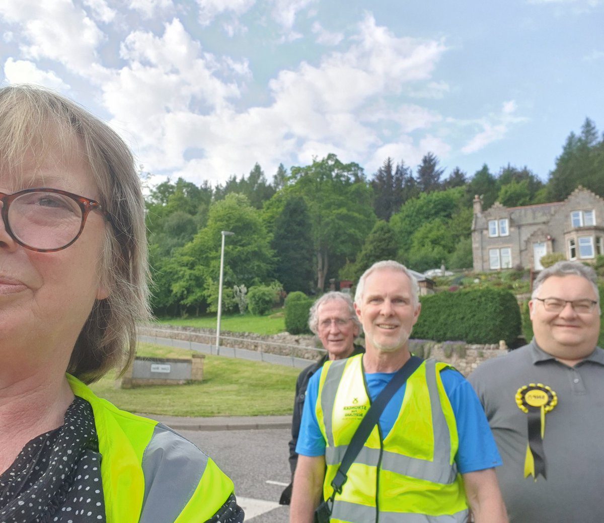 A fine few hours spent chatting on the doorsteps of Aberlour this evening. With our  candidate #VoteGrahamLeadbitter for #MorayWestNairnand Strathspey