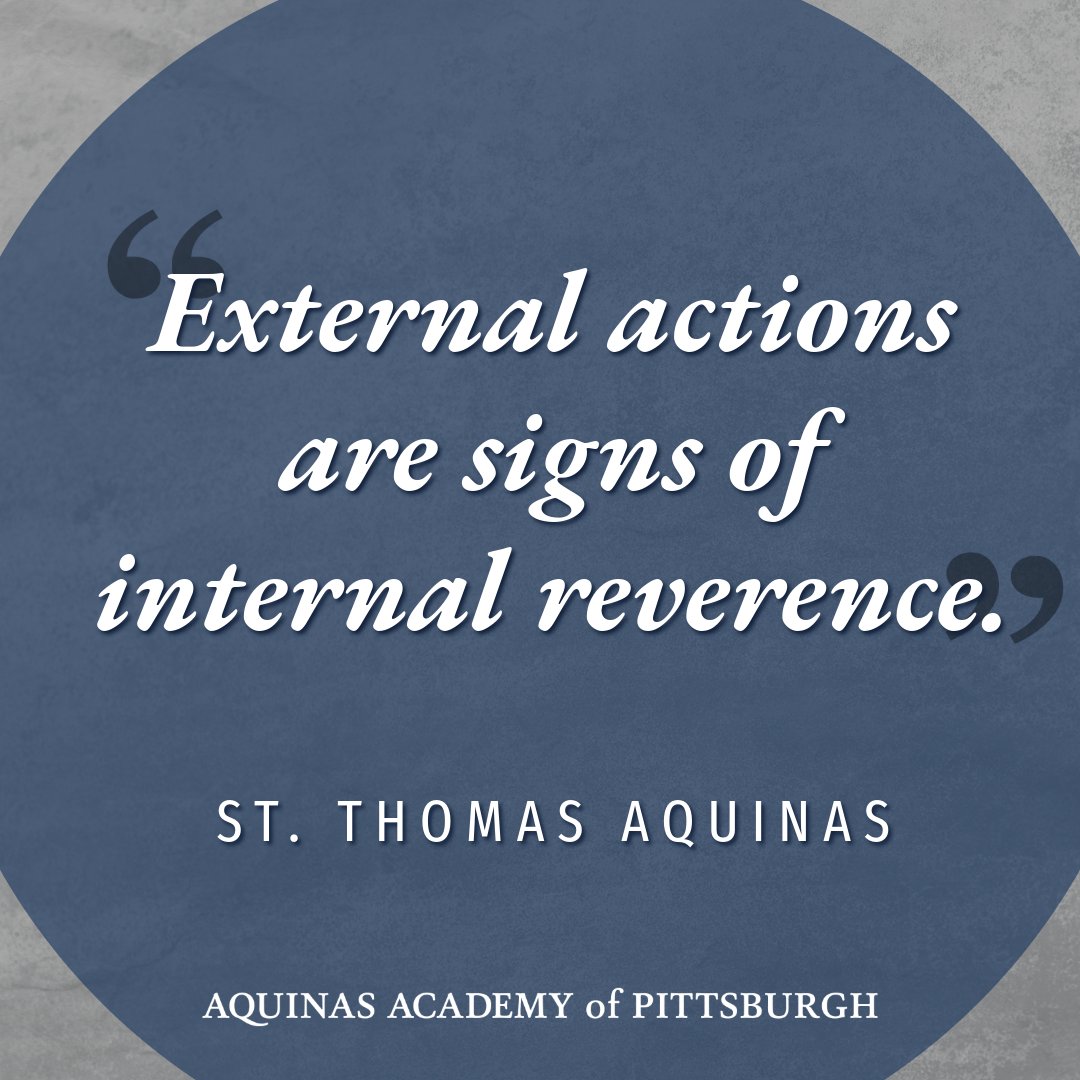 Our virtue of the month of May is religion. But, what does that mean? Religion is a sub-virtue of justice, by which we give God the reverence, adoration, prayer, and sacrifice which is due to Him as the source of all good. 

#AquinasAcademy #VirtueoftheMonth #StThomasAquinas