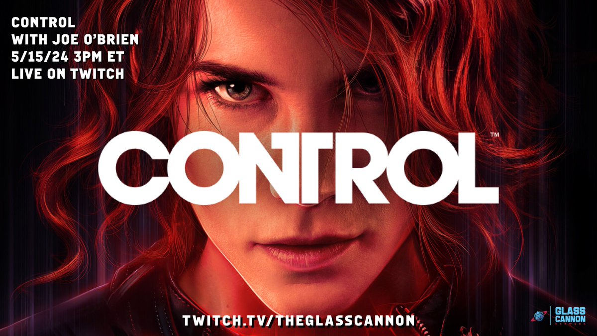 Your old buddy Joe is returning to The Oldest House, AND he's going to be doing a bunch of cool giveaways during the stream! He goes LIVE with Control TODAY at 3PM ET on Twitch. Come hang out! twitch.tv/theglasscannon