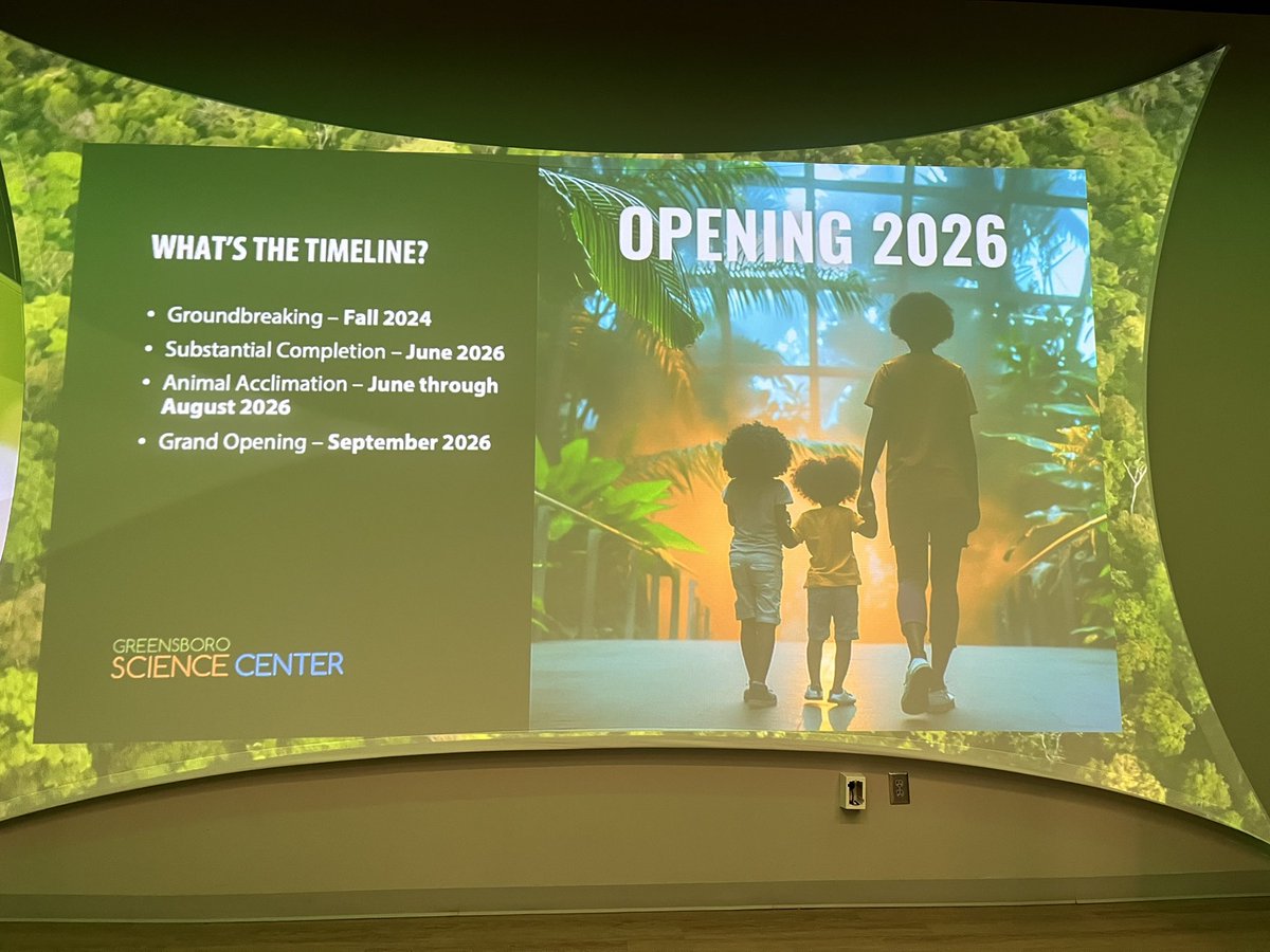 I am excited about the great things happening at the <a href="/GSOSciCenter/">Greensboro Science Center</a>! The new BioDome project will take things to an even higher level. Incredible work by Glenn Dobrogosz (pictured) and team!