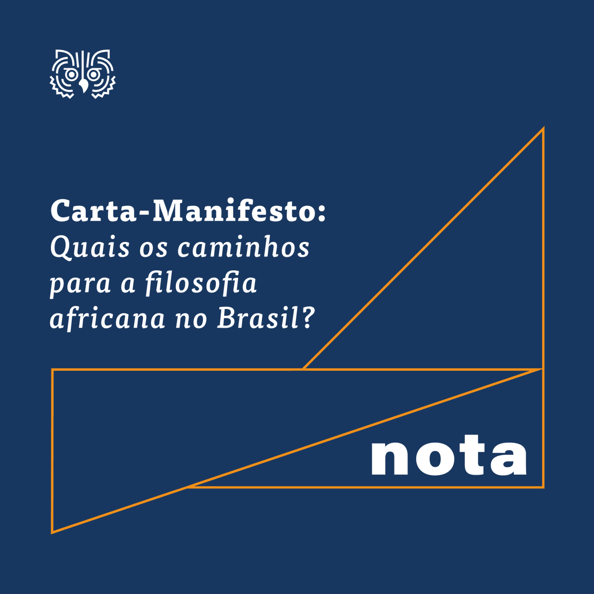 ANPOF_site's tweet photo. Eixo de Filosofia Africana e Afrodiaspórica da Associação Brasileira de Pesquisadores/as Negros/as e Diretoria da Anpof assinam Carta-Manifesto sobre os caminhos para a filosofia africana no Brasil:

Leia na íntegra e assine a carta:
https://t.co/bvSrKAOIRz https://t.co/U3gmJJ5Kd7