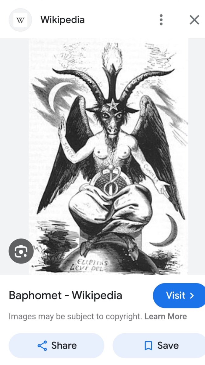 If you hadn’t noticed yet - there’s a lot of very rich & influential people that love this dude - Baphomet Along with Satanism in General. Who is Baphomet? There are numerous interpretations, here’s theirs. Baphomet has Male & Female Genitalia (Penis & Breasts) and is in
