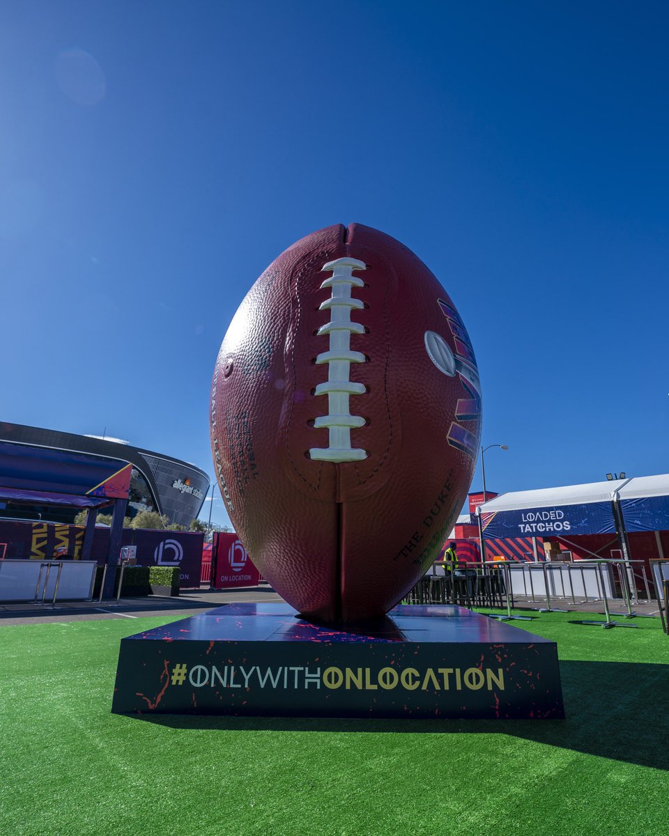 Any successful #SuperBowl Sunday starts with an epic pregame…how about five different tailgate options all just steps from the stadium where the Big Game will be played 🤯 That’s the #OnLocation way! Priority access to official #SBLIX tickets here ➡️ bit.ly/3OTrB56