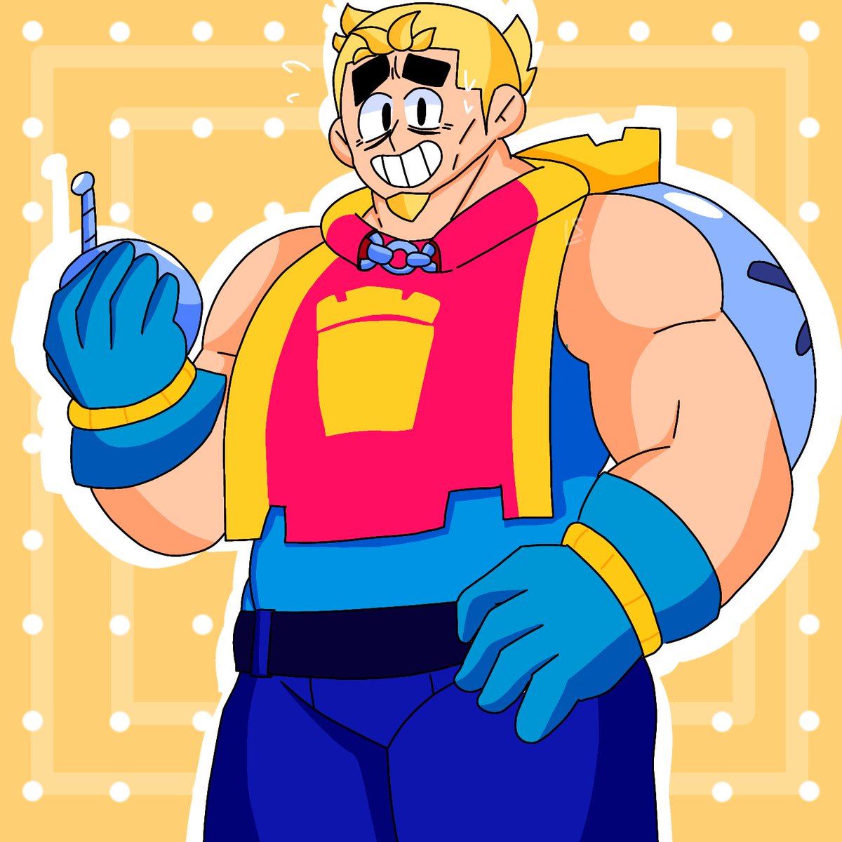 A_Girl_Artist's tweet photo. grom 

#Brawlstars #BrawlStarsArt https://t.co/AMH0vJW5q5