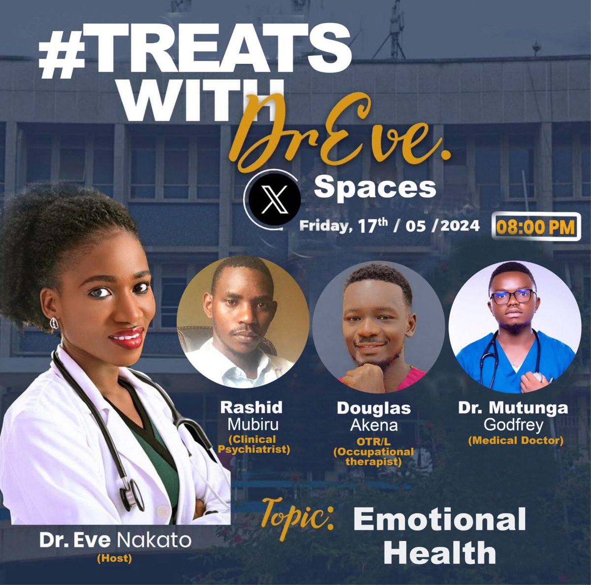 This week on Friday, I will be hosted together with another team of awesome speakers to talk about emotional health. What do you know about mental health? Come and share with us on Friday at 20.00 hours. See y’all there 😊🎶☕️