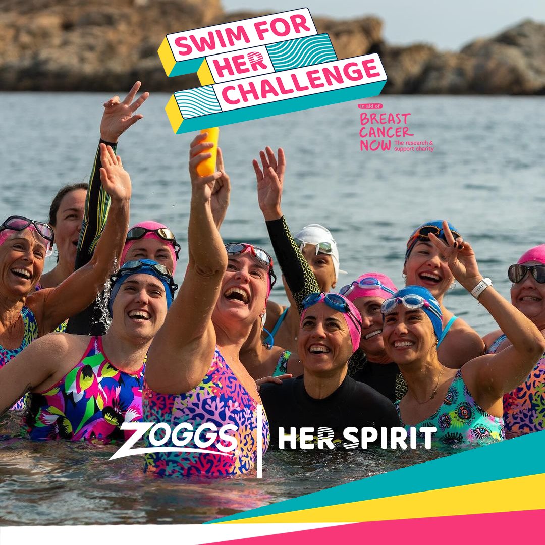Have you heard of the Swim for Her Challenge? The 4-week virtual swim challenge running throughout June is brought to you by @zoggsuk and @herspirituk. £11 of each sign-up is donated to Breast Cancer Now. Sign up today! herspirit.co.uk/virtual-swim-c…