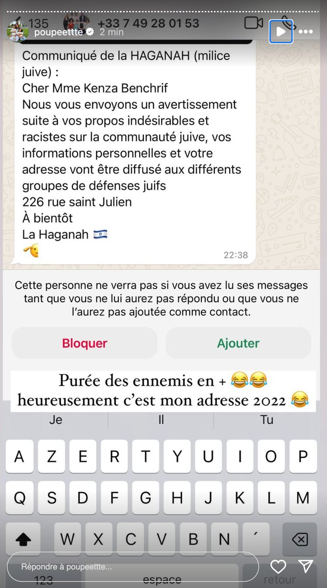 Renza qui réussit l'exploit de se mettre à dos une nouvelle religion après l'Islam.
Prochaine étape, le christianisme pour le démon assoiffé d'argent ? #poupettekenza