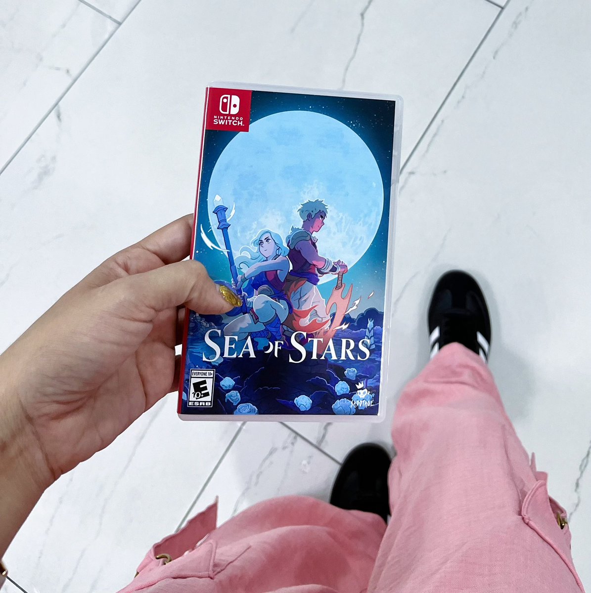 Ya me llegó! 
Simplemente es hermoso #SeaOfStars #NintendoSwitch 😻😍😍😍😍