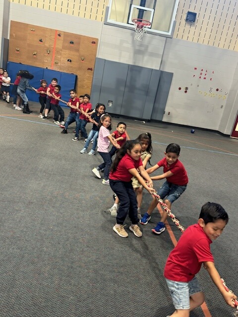 Ending our field days off with our Pre-K-2nd tug-a-war competition! What a great way to end the 2024 Field Days!