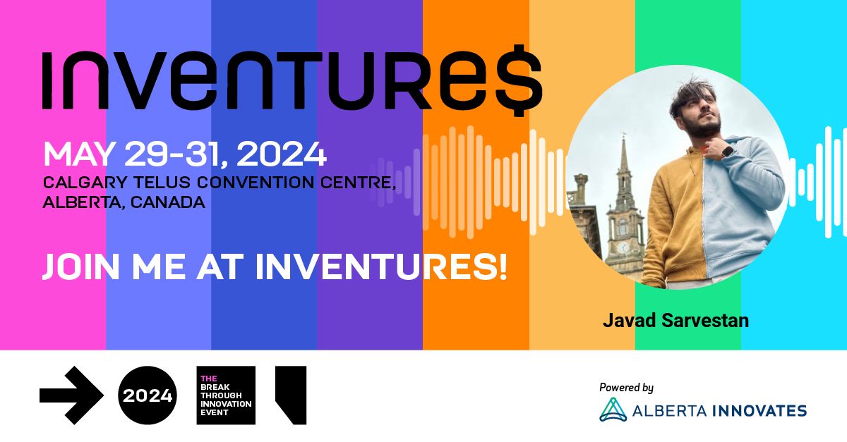 🚀Join Me at #Inventures2024! 🌟

Hey everyone! I'm thrilled to share that I'll be attending Inventures 2024, Alberta's Startup and Innovation event, and I want YOU to be part of the experience with me!

🗓️ Date: May 29th - 31st
📍 Venue: Calgary TELUS Convention Centre