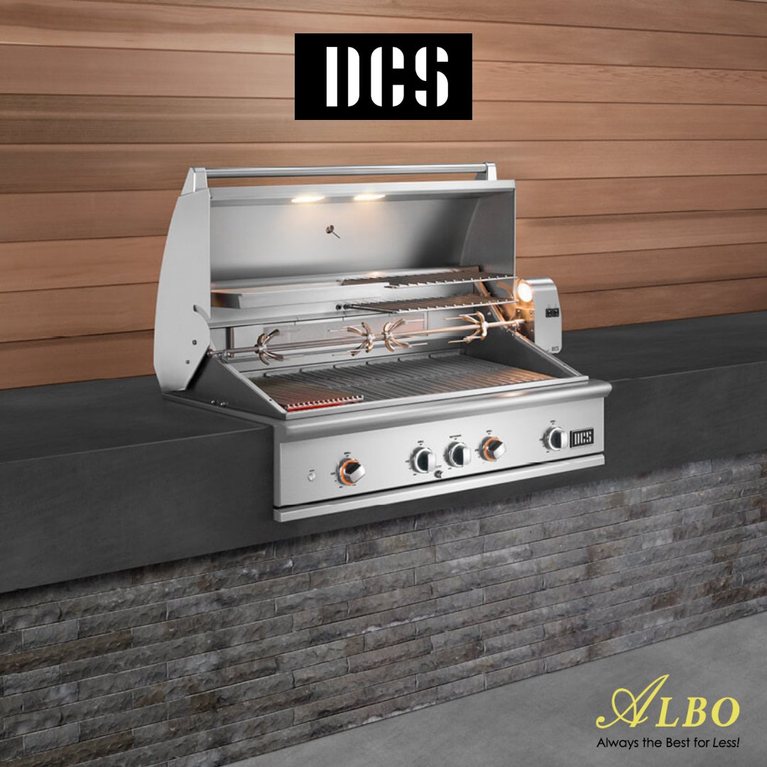 Where passion meets precision. Our appliances are built to withstand the elements and deliver a professional result, every time.

Create your ultimate outdoor kitchen with DCS.

#dcsgrills #dcsappliances #outdoorkitchen #grilling #AlboAppliance #NewJersey