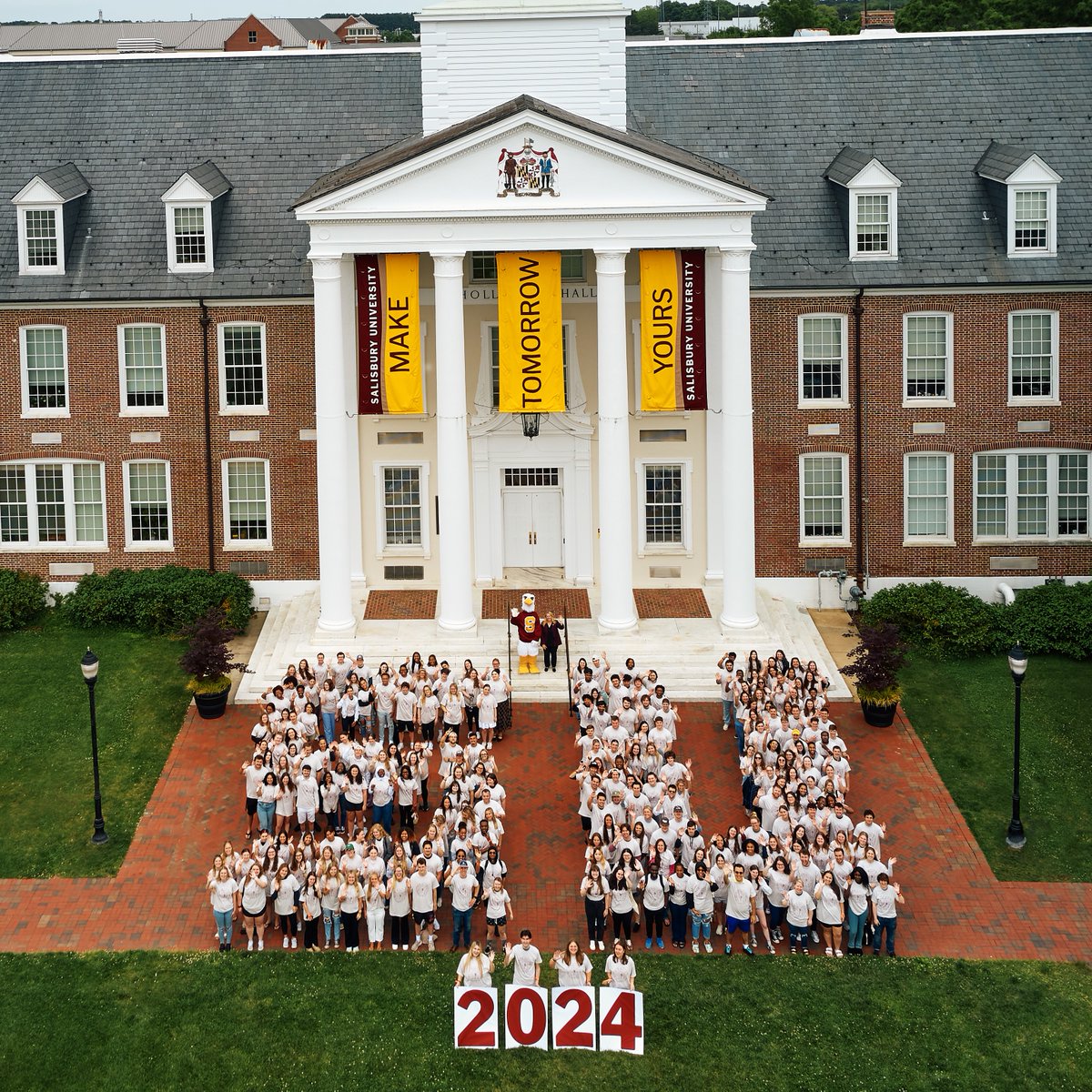 Though our time together began amidst uncertainty, our bonds have only grown stronger. Here's to capturing a moment delayed but never forgotten: Salisbury University's Class of 2024, together at last. ❤️