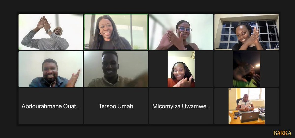 Today is our last Virtual Learning Labs session for this cohort of entrepreneurs. During Session 10: Succession Planning, we spoke about future planning, delegating and looking forward. #entrepreneurship #climateaction #impactinvesting