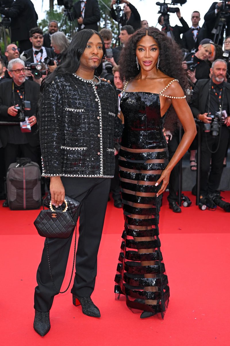 Naomi Campbell and Law Roach brought fashion history to life on the red carpet at the ‘Furiosa: A Mad Max Saga’ premiere at the #CannesFilmFestival. See more live updates from the festival: vntyfr.com/6ge7Uwq