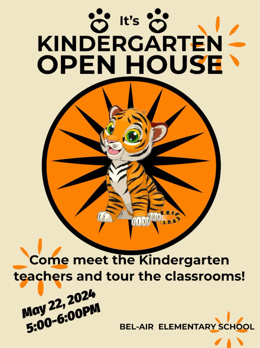Come check out our kindergarten classrooms! We have the best ones in town! @APS_Elementary #BelAirBengals #PAWSitivelyAwesome