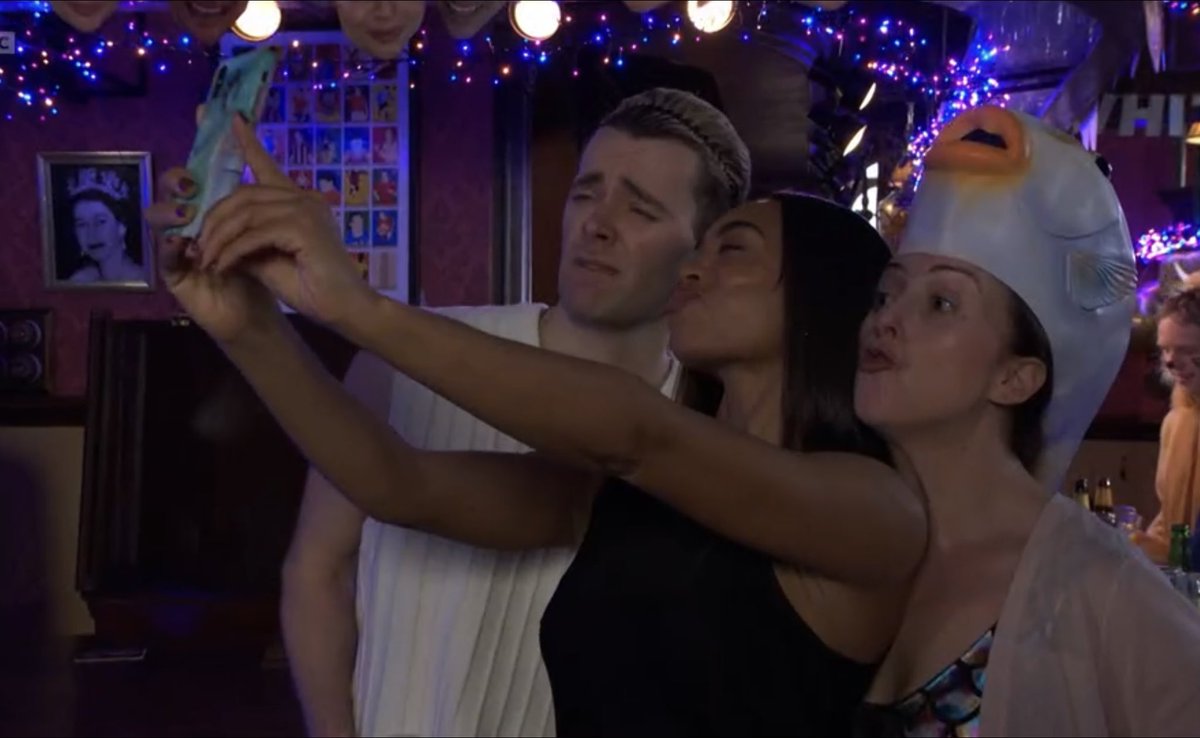 3 musketeers don't we look stunning in our costumes ⚽️👢🐟