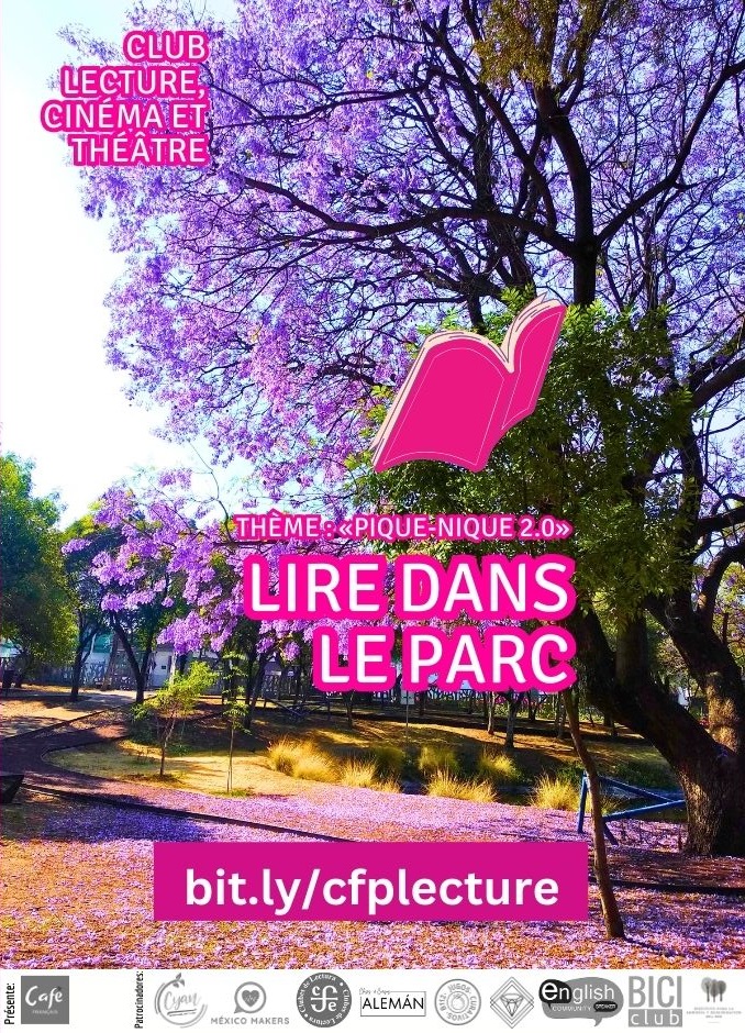 cafefrancaismx's tweet photo. Bonjour les amoureux du CFP !

Ce dimanche, nous avons notre PICNIQUE 2.0 a 12h00 (midi), et si vous comptez nous rejoindre pour lire à haute voix de la littérature française ou des auteurs français préférés dans un environnement naturel🌿🍃🌳, https://t.co/79lw9ryzye https://t.co/0Fwf1S6km1