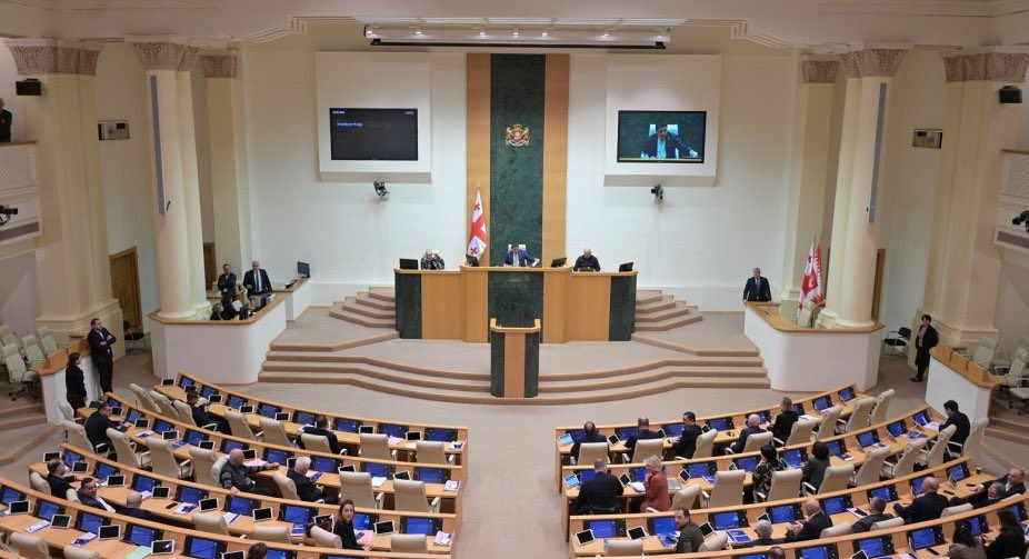 Georgian parliament disregarded the motivated remarks of President @Zourabichvili_S on amendments to the Election Code and overrode the veto on the gender quota abolition. One MP voted for the motivated remarks, and 28 lawmakers voted against it
