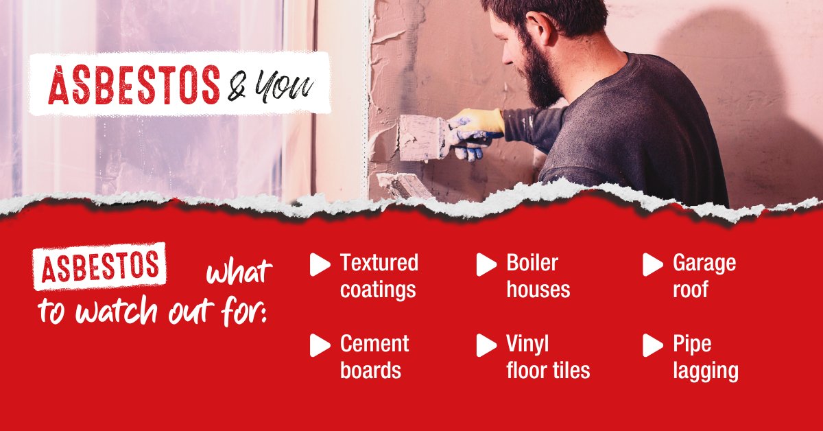 Asbestos didn’t disappear when it was banned in UK, it remains in millions of homes and buildings today. 

See the latest quick guide for trades for common examples and what to do if you come across them: 

workright.campaign.gov.uk/download/5466/…

#AsbestosAwareness #AsbestosSafety #UKTrades