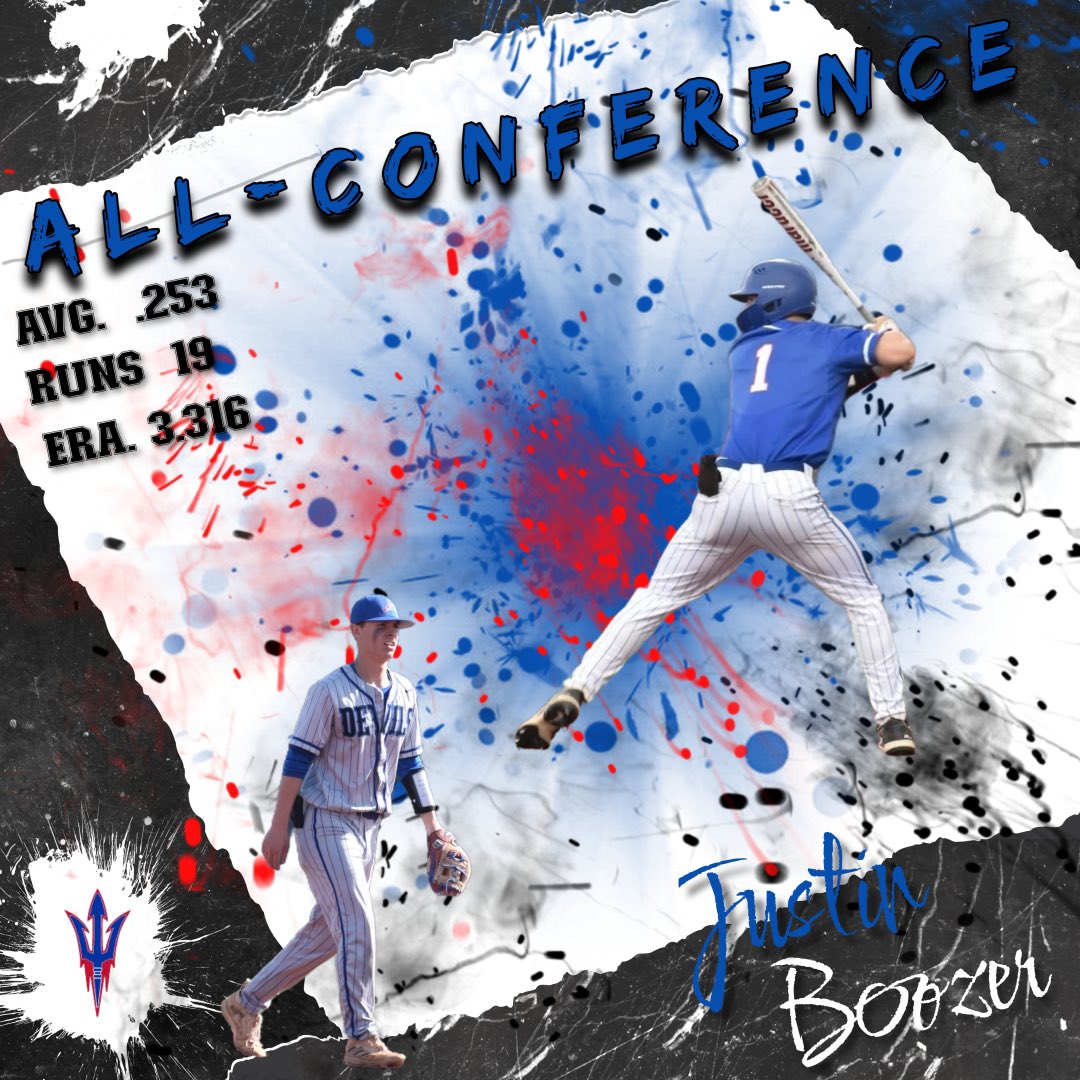 West Memphis Baseball (@wm_bluedevils) on Twitter photo Congratulations to our senior captain, <a href="/justinboozer2/">Justin Boozer</a> on being selected to the 5A East All-Conference Team! #ForksUp Congratulations to our senior captain, <a href="/justinboozer2/">Justin Boozer</a> on being selected to the 5A East All-Conference Team! #ForksUp