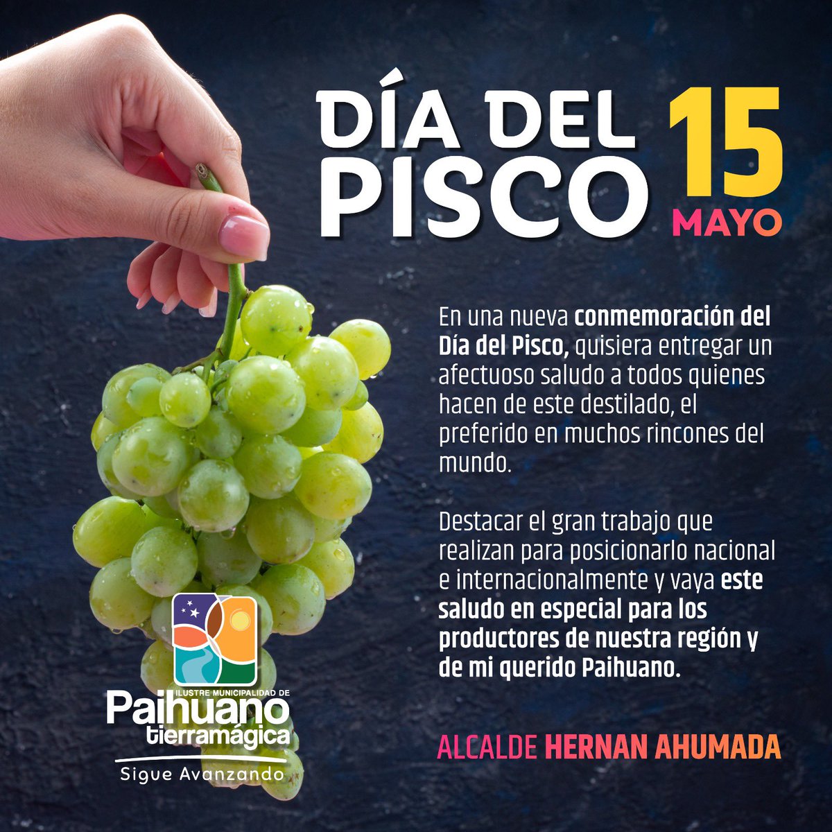 Feliz día Nacional del Pisco 🇨🇱