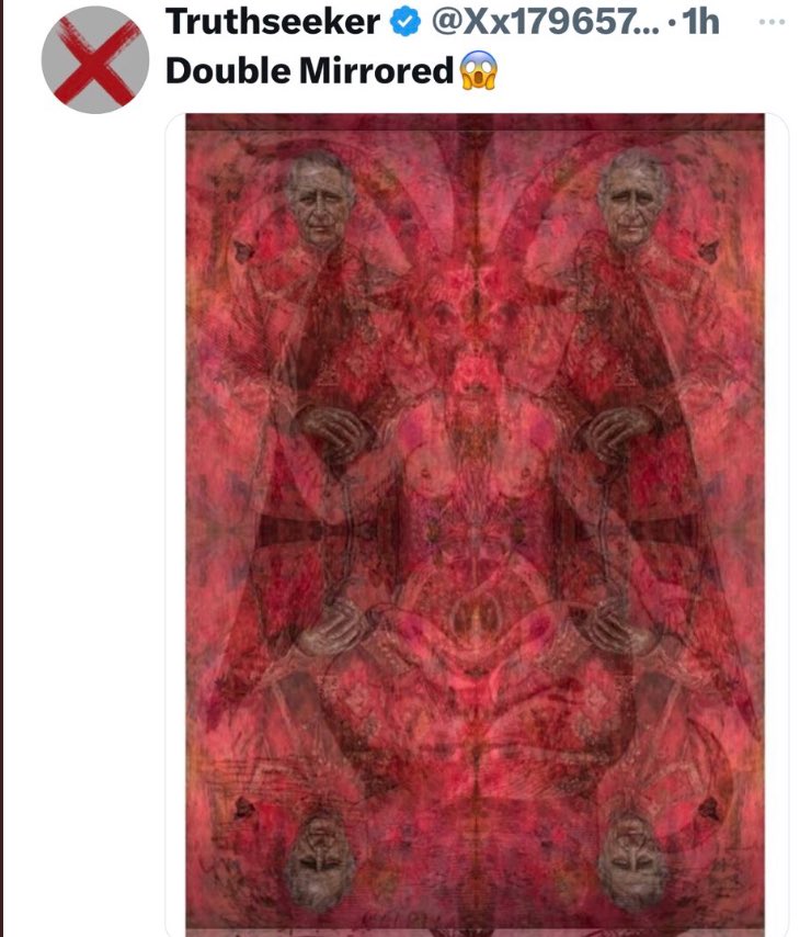 Look at this. Double mirrored