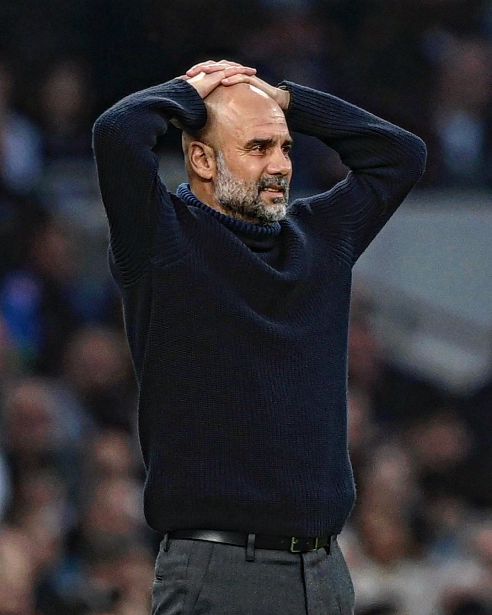 Pep Guardiola’s reaction to the Heung-min Son chance: “I said ‘Oh God!’ Do you know how many times Son punished us in the past seven/eight years? How many goals that he and Harry Kane scored? Oh my God! I said ‘No! Not again!’” 😫