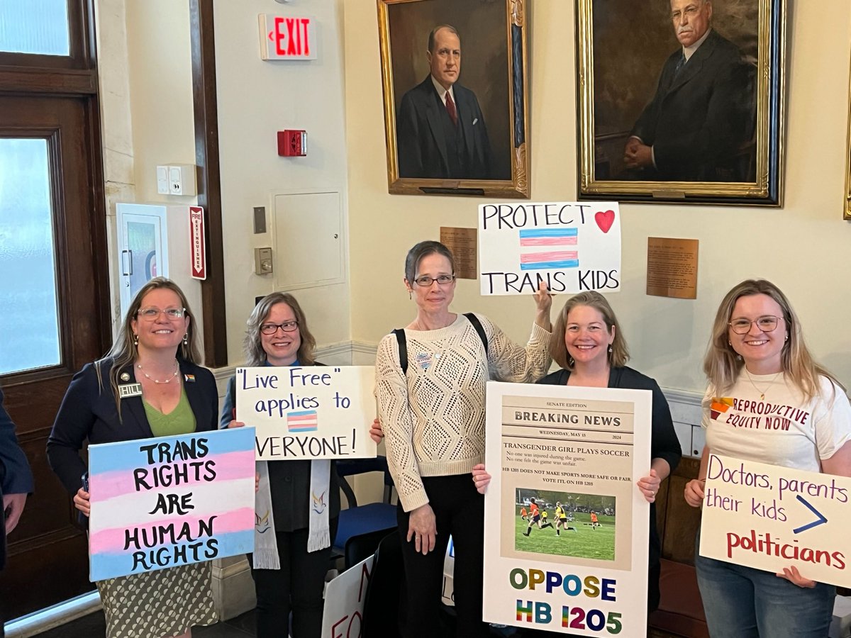 We’re standing with LGBTQ+ advocates in New Hampshire to urge the State Senate to vote down 4 anti-LGBTQ bills this week. You can help us make sure these bills do not reach the Governor’s desk by writing to your senator today: secure.everyaction.com/7JGVuBBiXU6c9i…
