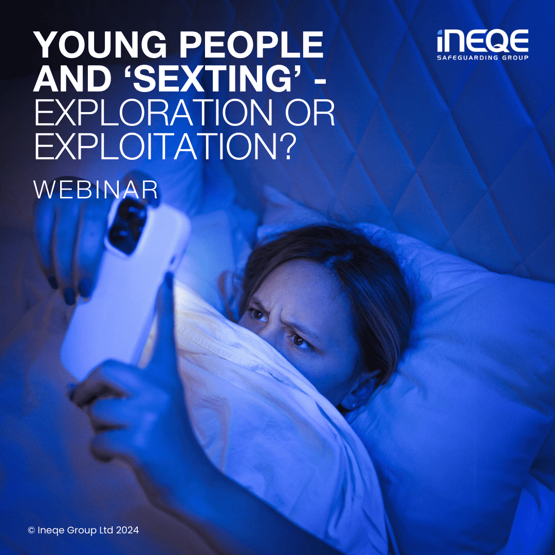 Concerned about the rise of young people sharing images online?📱Don't miss our live webinar on the 23rd May at 3:30pm to learn more on the motivations behind this, the risks & the debate whether this is exploration or exploitation. Secure your place 👉 hubs.li/Q02xgzWK0