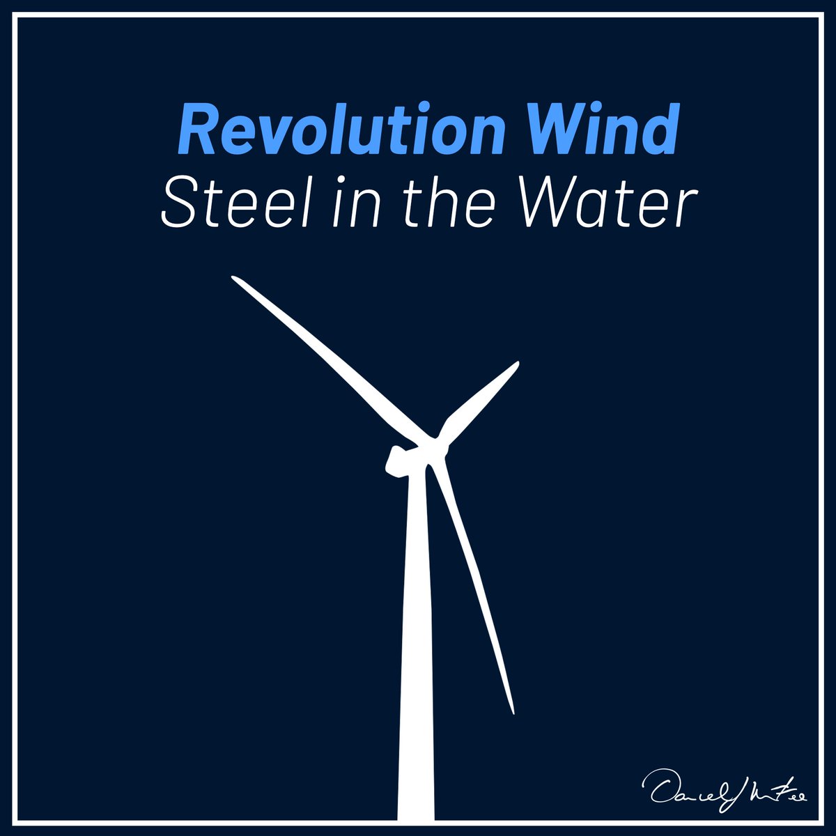 We’re celebrating a major milestone for clean energy development in RI and CT. @RevWind officially has steel in the water with the installation of the 1st turbine foundation for our 1st utility-scale offshore wind farm and America’s 1st multi-state offshore wind project.