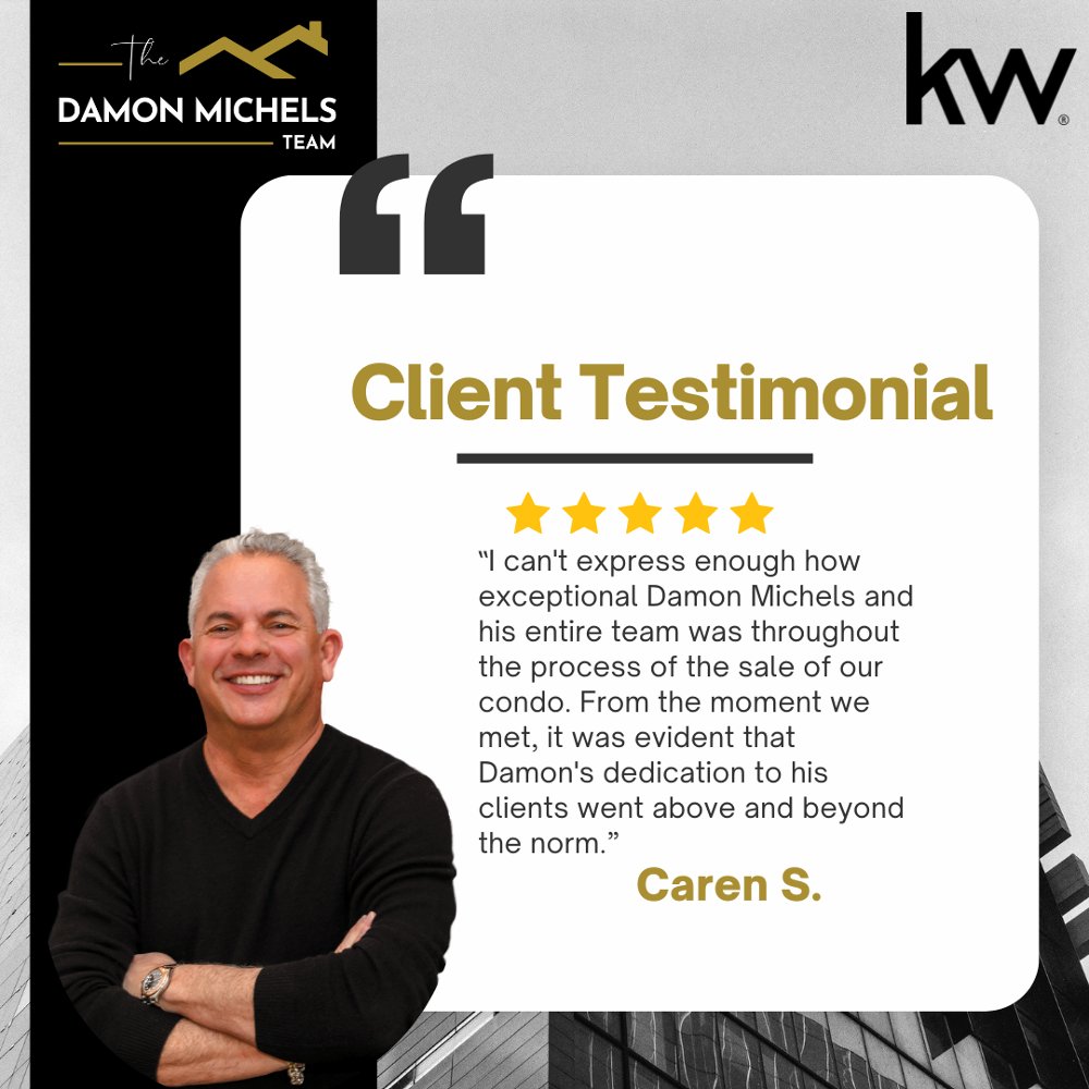 A huge thank you to our wonderful client for sharing such positive feedback. Your satisfaction is our greatest reward, and we're thrilled to have been a part of your real estate journey. 😍
#ClientTestimonial #HappyClient #RealEstate #KWMainLine #TheDamonMichelsTeam