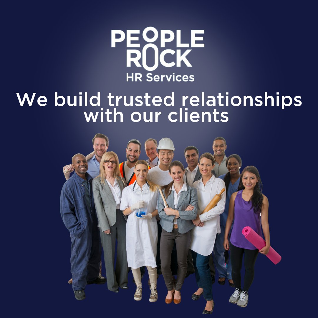 Building trust, fostering success. At People Rock HR Services, we're your partners in growth, every step of the way. 🤝 #TrustedPartner #HRservices
