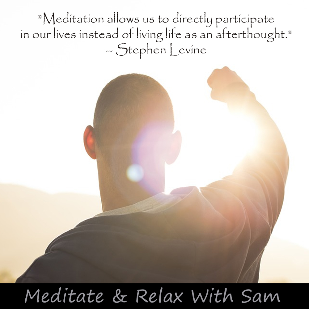 'Meditation allows us to directly participate in our lives instead of living life as an afterthought' - Stephen Levine

#meditate #meditation #guidedmeditation #quote #quotes #meditationquotes #dailyquote