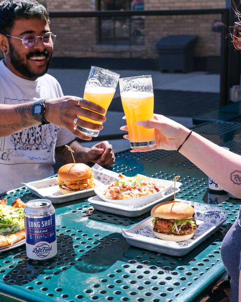 #tfw the sun is shining, the patio is open and Happy Hour is here 😎⁠ ⁠ Join us for Happy Hour, every Tuesday to Friday from 2-6PM in Liberty Village (inside & out) for $6 and $8 pours! 🍻 (13oz and 18oz, respectively)⁠ ⁠