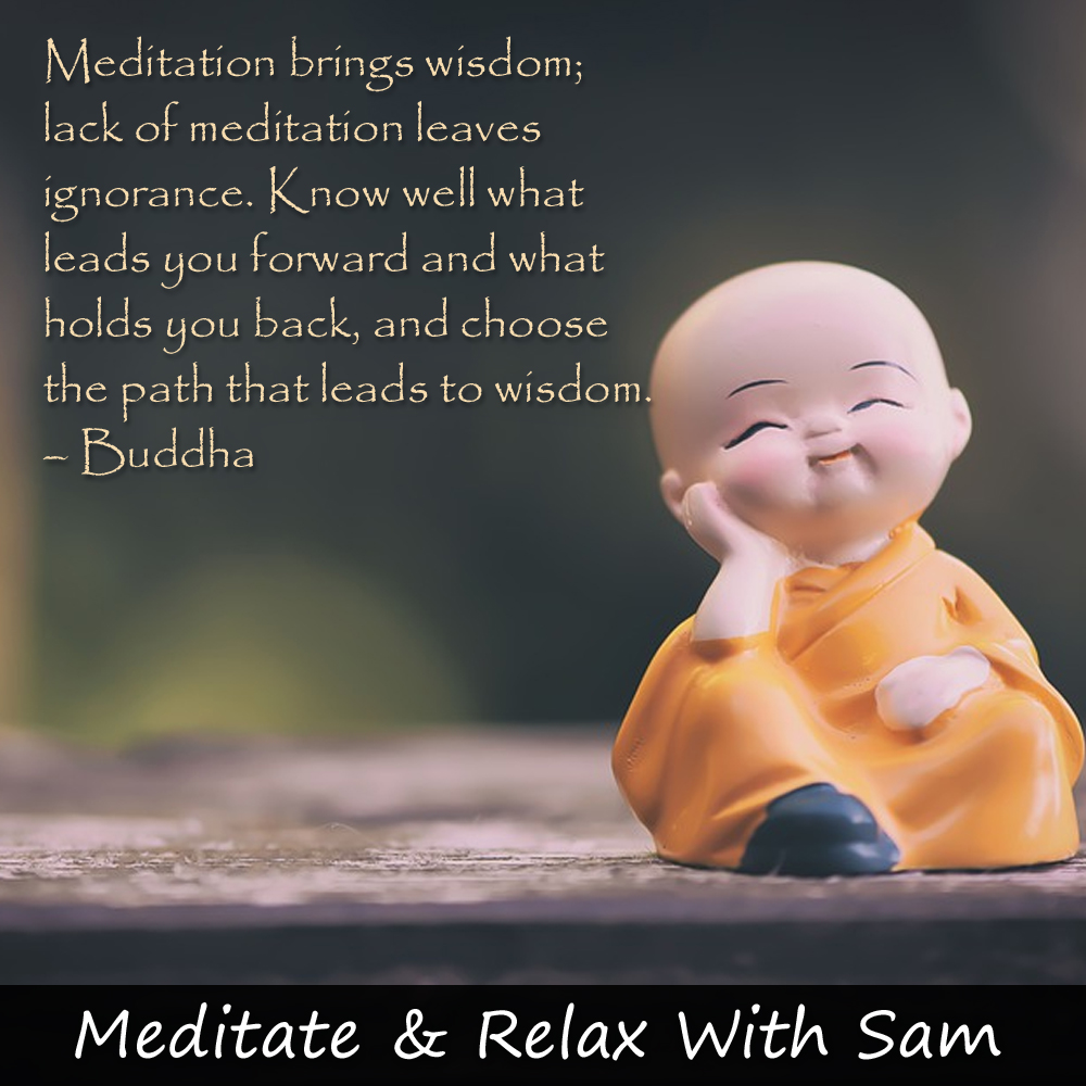 'Meditation brings wisdom; lack of meditation leaves ignorance. Know well what leads you forward and what holds you back, and choose the path that leads to wisdom' – Buddha

#meditate #meditation #guidedmeditation #quote #quotes #meditationquotes #dailyquote