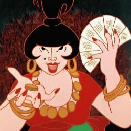 В детстве хотела      Вырасла и поняла
стать как она               кто тут реальная
когда вырасту              КОРОЛЕВА