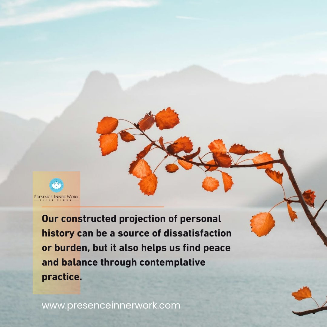 Our constructed projection of personal history can be a source of dissatisfaction or burden, but it also helps us find peace and balance through contemplative practice.

#diegosimon #presenceinnerwork #innerwork  #mindfulness #selfhelp    
#MindfulMovement