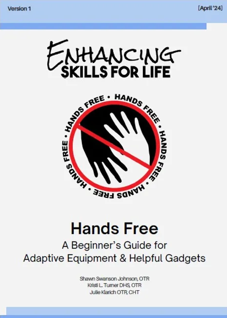 Check out @ESFLorg Hands Free Catalog! This catalog was specifically cultivated for people living without both arms or all four limbs. There are 200 items in this catalog and they are broken down into various Activities of Daily Living (ADL) categories. bit.ly/3w6mBUI