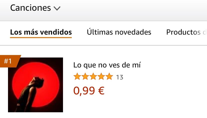 📈 | LQNVDM continúa en el puesto #1 de canciones más vendidas de Amazon España gracias al proyecto Disco de Oro 🙌🏼 ¿Habéis participado?

🔗: amazon.es/music/player/a…