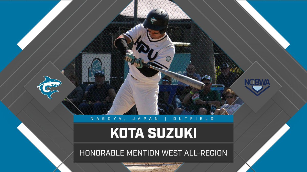 𝐁𝐄𝐒𝐓 𝐈𝐍 𝐓𝐇𝐄 𝐖𝐄𝐒𝐓 Congrats to our single season hits leader, Kota Suzuki for being selected NCBWA West All-Region Honorable Mention. Kota ended the season with a .415 avg and 78 Hits. He walked 21 times to only 12 strikeouts in 188 at bats. #KeehiBuilt