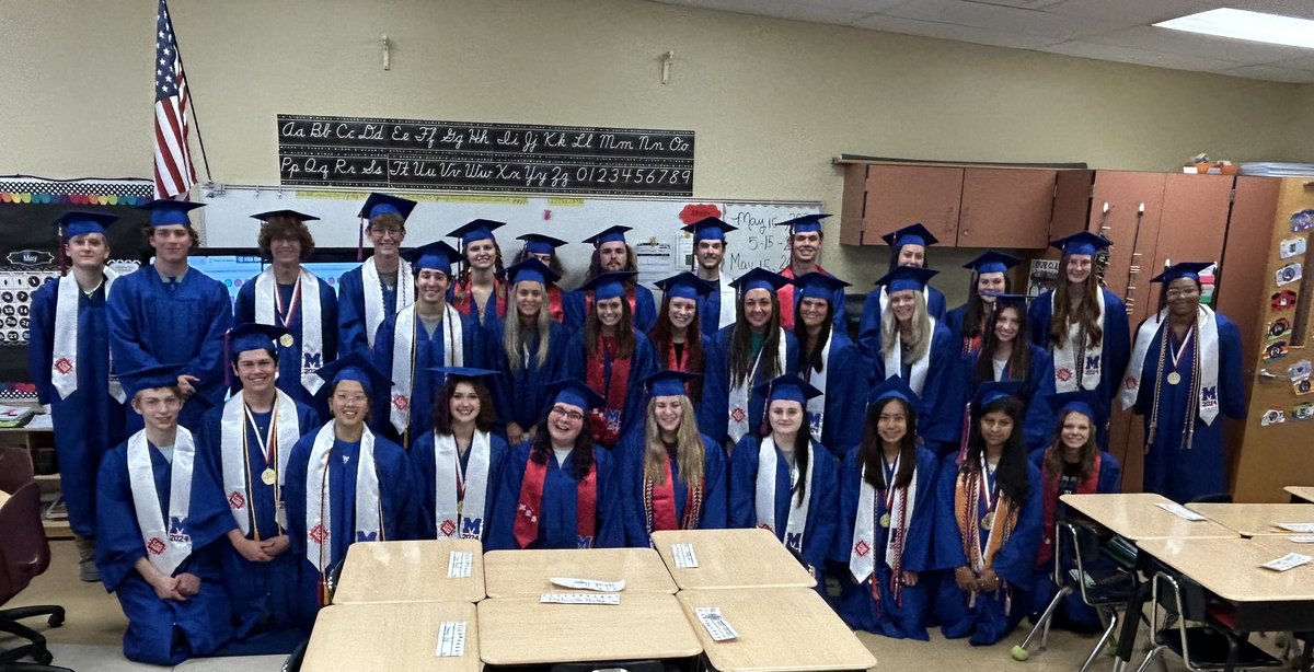 Congratulations graduating seniors.  Was so great seeing you here today.  Go and make us proud.