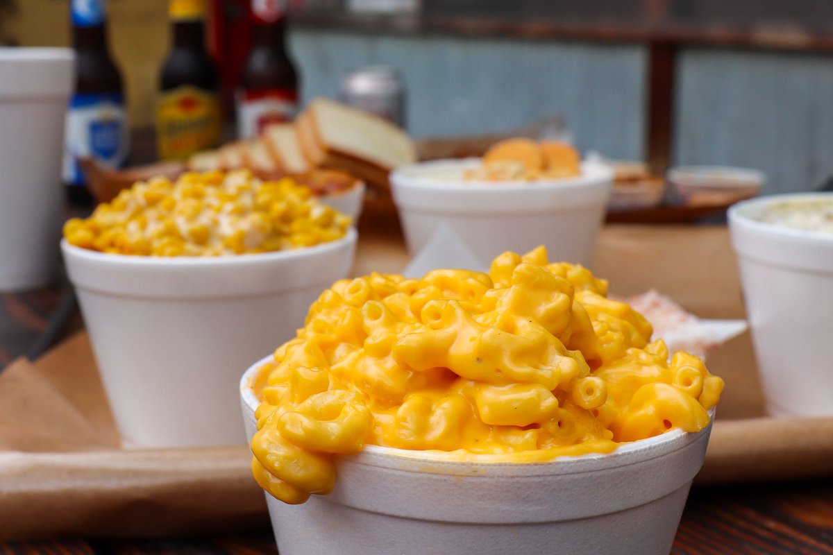 We know smoked meats are the stars of the show, but our Fixin's are here to take your BBQ experience to the next level! In the mood for something rich and creamy like our Mac and Cheese or Creamed Corn, or the more traditional Potato Salad and BBQ Beans? We've got you covered!