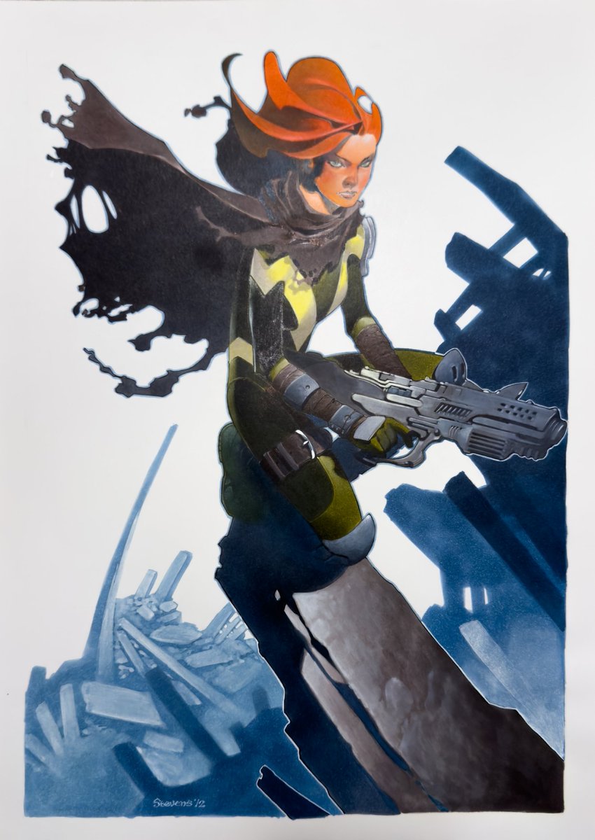 Getting back to comic books for a second... 
Hope Summers by Chris Stevens 
#xmen