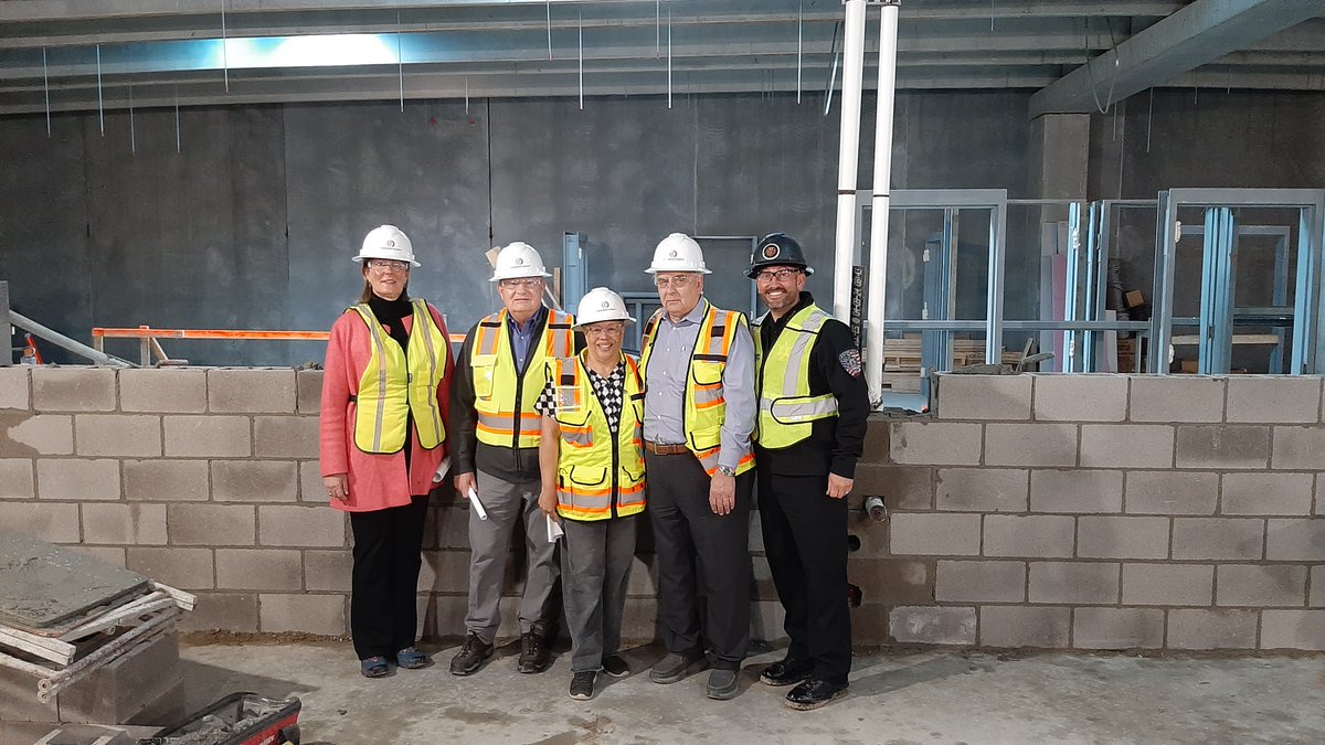 Earlier this week, our Commissioners and @ArapahoeSO Sheriff Tyler Brown took a tour of the Arapahoe County Detention Center, which is undergoing a renovation aimed at creating a healthier environment for inmates and staff. Find more updates: arapahoeco.gov/news_detail_T1…