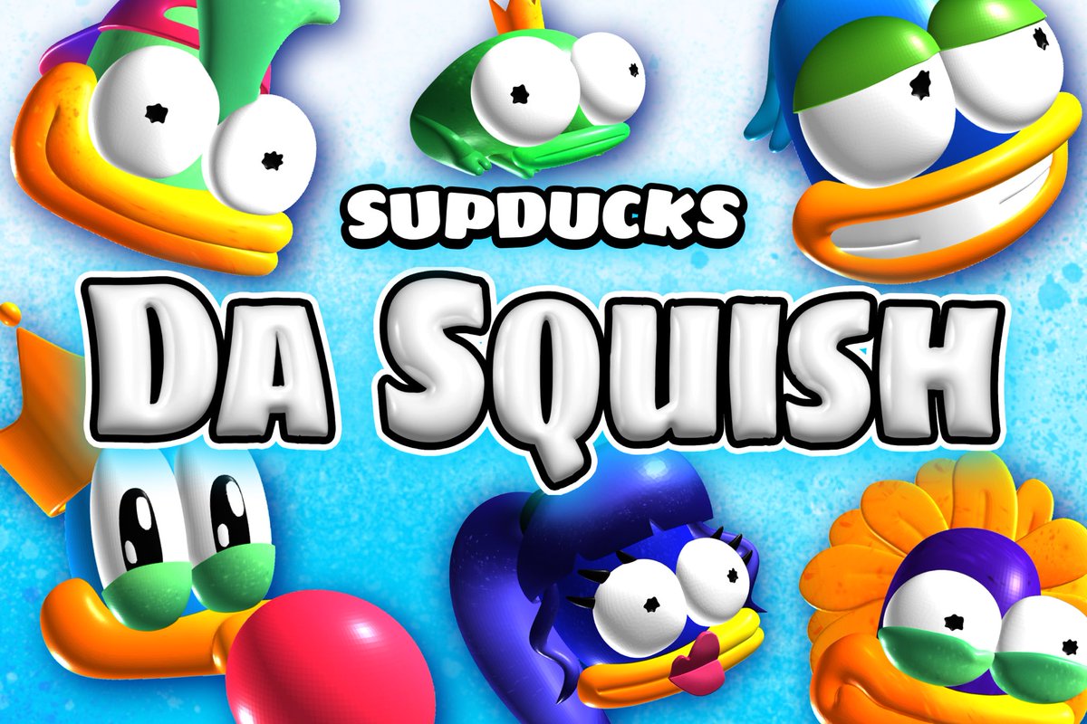 Set your reminder! Supducks Squish dropping on @opensea May 21st, built on @base 👇 opensea.io/collection/da-… “Da Squish!!!”