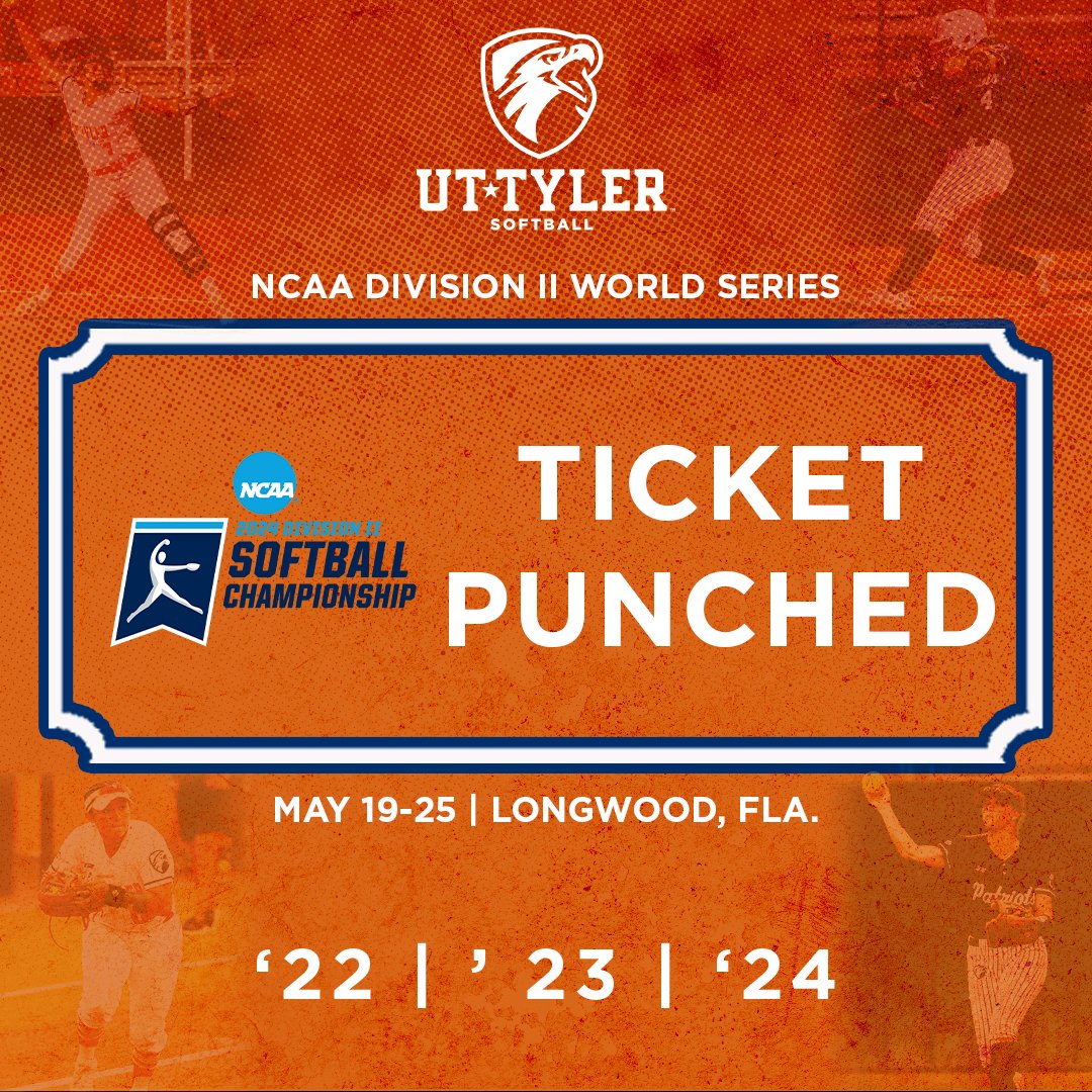 SB | BACK TO BACK TO BACK. 

For a third straight year <a href="/Patriot_sb/">Patriot Softball</a> punches their ticket to the NCAA Division II World Series as champions of the South Central Region!

Next stop. Longwood, Fla.

#SWOOPSWOOP