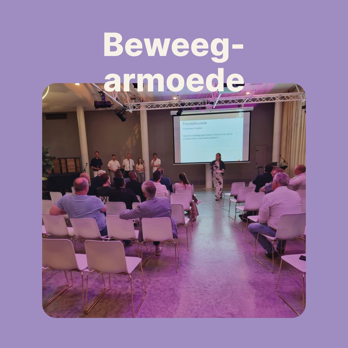 🌟 Gisteravond in het Speelhuis: Beweegarmoede in Helmond. Bedankt aan alle deelnemers en sprekers voor de waardevolle discussie! 💪 #Beweegarmoede #Helmond #D66Helmond